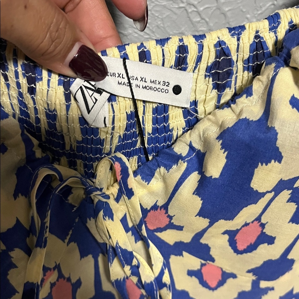 Bloggers Favorite Zara Geometric Maxi Dress XL NWT - Picture 8 of 14